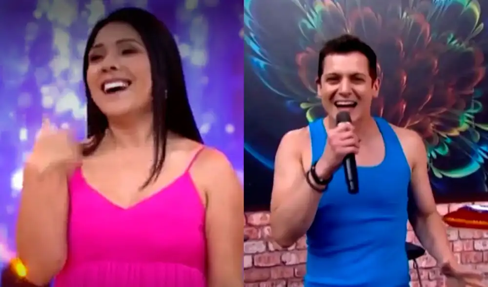 Tula Rodríguez no dejó que Gino Pesaressi participe en dinámica que era parte del concurso de En boca de todos. Foto: captura de América TV Tula Rodríguez no dejó que Gino Pesaressi participe en dinámica que era parte del concurso de En boca de todos. Foto: captura de América TV