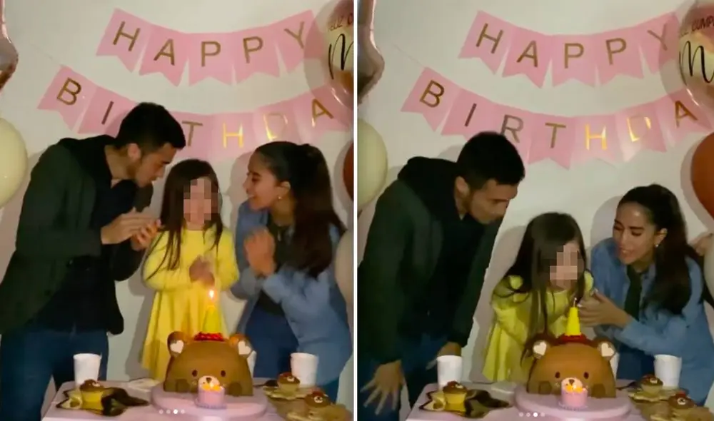 "Doy gracias a Dios cada día por tener una hija tan maravillosa como tú", escribió Melissa Paredes junto con el tierno video. Foto: composición Instagram