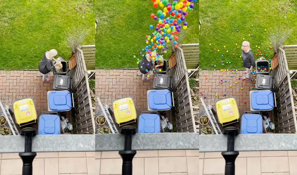 Este gracioso acontecimiento ocurrió en Hille, NRW, Alemania. Foto: captura de YouTube Este gracioso acontecimiento ocurrió en Hille, NRW, Alemania. Foto: captura de YouTube