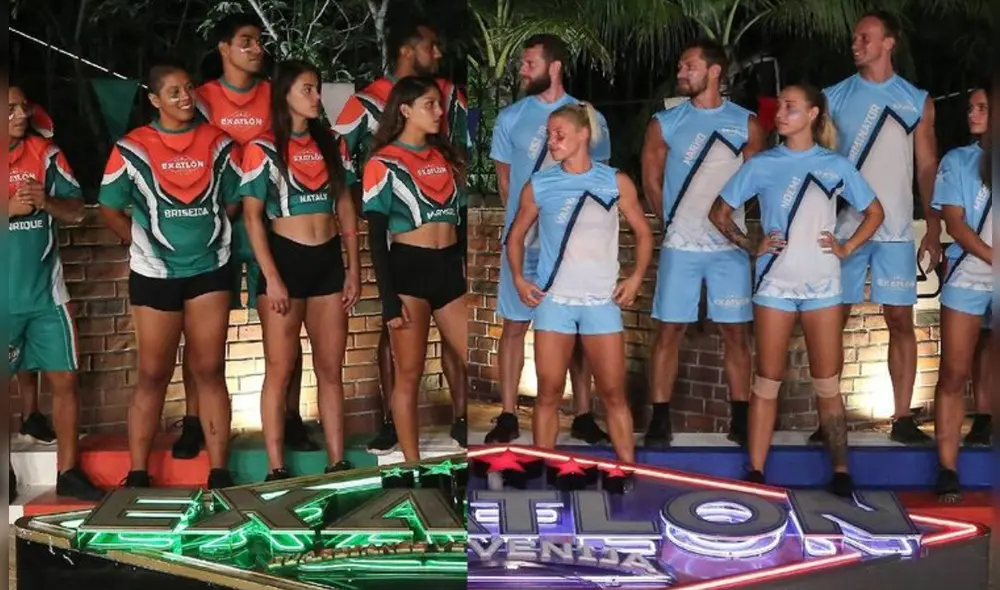 El duelo entre Exatlón México vs. Exatlón Eslovenia será el enfrentamiento internacional de la temporada. Foto: captura Twitter Exatlon