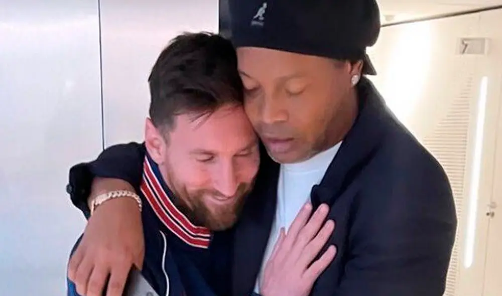 Messi y Ronaldinho jugaron juntos en el FC Barcelona de España. Foto: captura Instagram Messi y Ronaldinho jugaron juntos en el FC Barcelona de España. Foto: captura Instagram