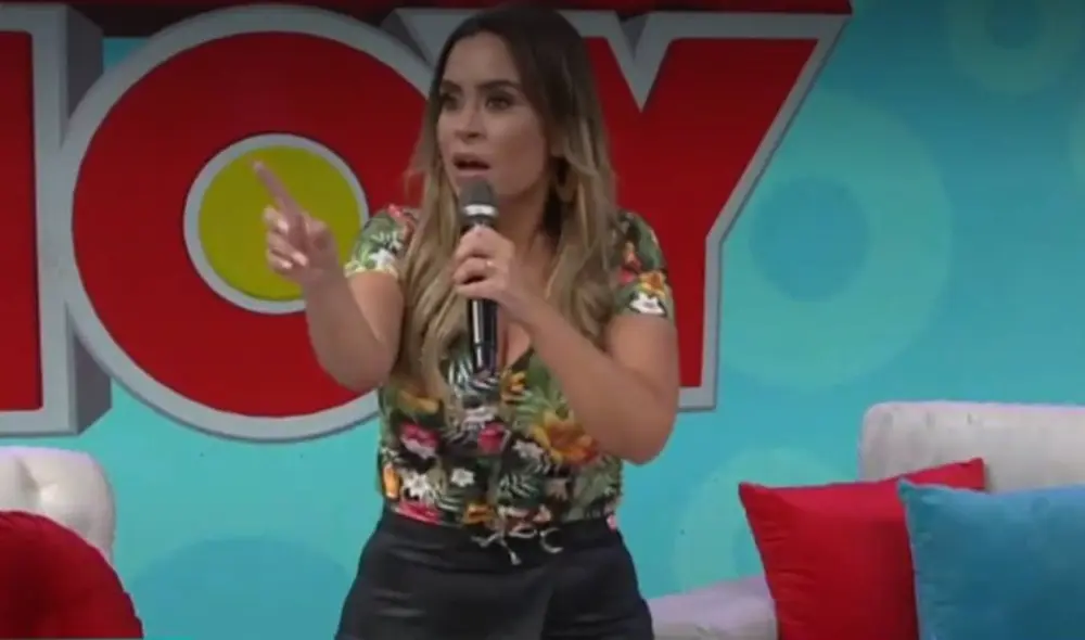 Ethel Pozo se mostró muy afectada por el escándalo de Melissa Paredes. Foto: captura América TV Ethel Pozo se mostró muy afectada por el escándalo de Melissa Paredes. Foto: captura América TV