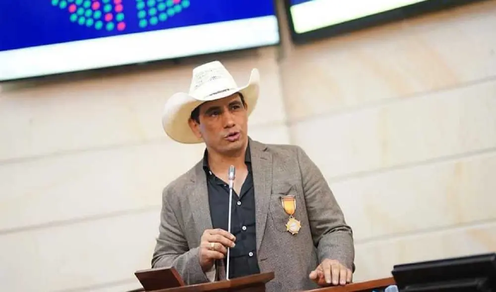Alirio Barrera fue gobernador del departamento de Casanare. Foto: Senado de la República de Colombia