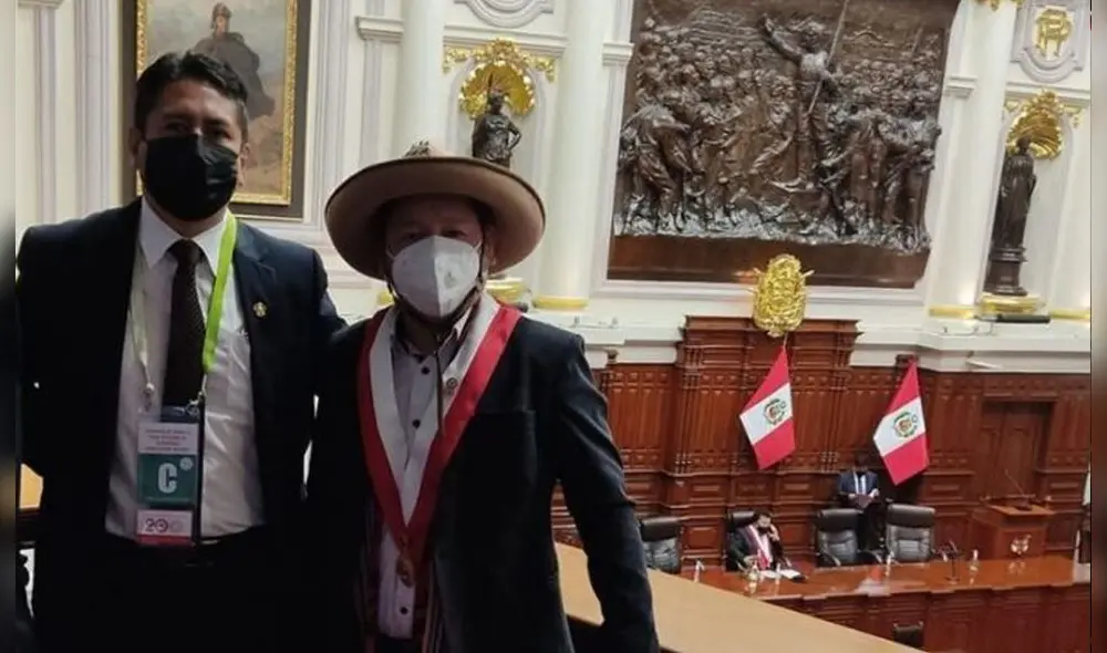 Guido Bellido cestionó la sentencia por corrupción que pesa sobre Vladimir Cerrón. Foto: Facebook Vladimir Cerrón Guido Bellido cestionó la sentencia por corrupción que pesa sobre Vladimir Cerrón. Foto: Facebook Vladimir Cerrón