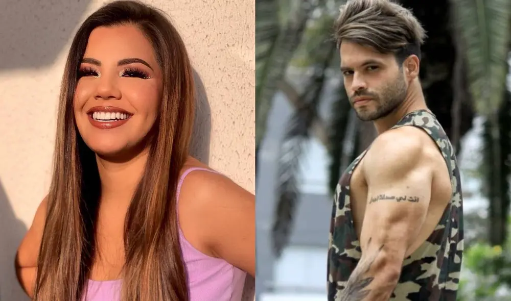 Estrella Torres y Kevin Salas fueron ampayados por las cámaras de Magaly Medina en actitudes cariñosas. Foto: Estrella Torres/Instagram, Kevin Salas/Instagram