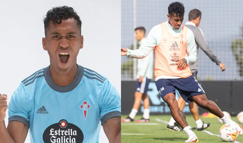 Renato Tapia llegó al Celta en la temporada pasada. Foto: composición/ RC Celta Renato Tapia llegó al Celta en la temporada pasada. Foto: composición/ RC Celta