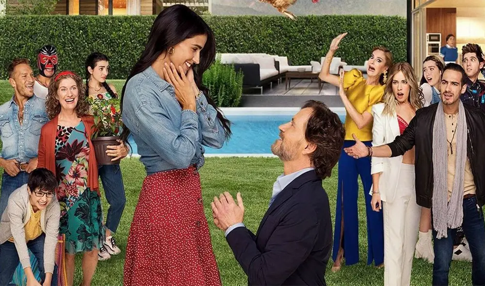 Bárbara de Regil y Guy Ecker son los protagonistas de Parientes a la fuerza, la nueva comedia dramática que estrenará la cadena televisiva, Telemundo. Foto: Telemundo
