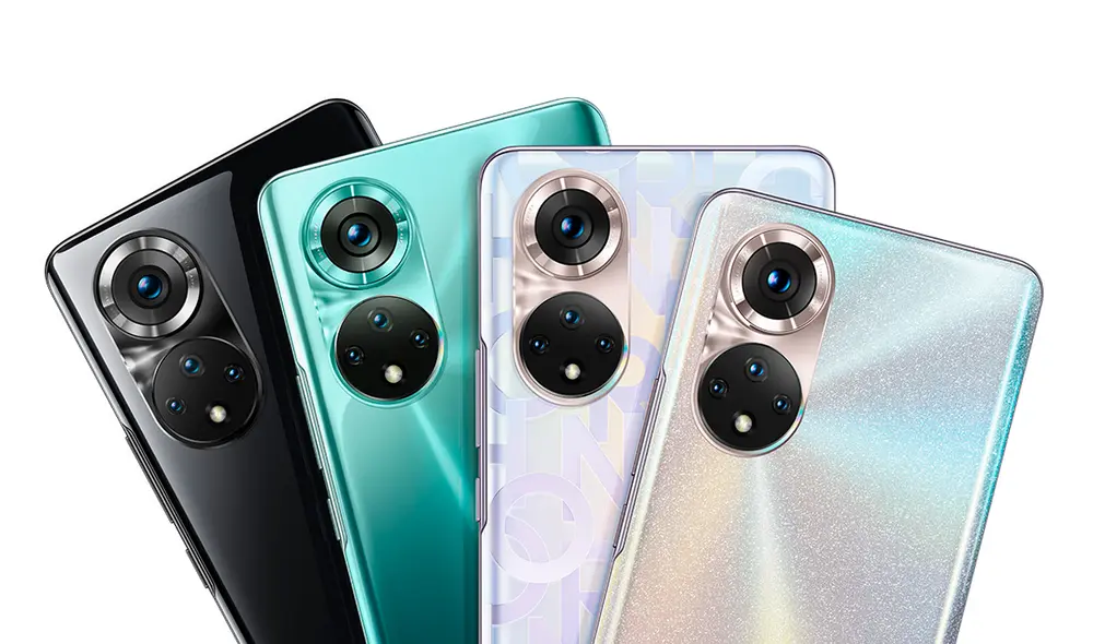 El dispositivo está disponible en cuatro colores diferentes. Foto: Honor El dispositivo está disponible en cuatro colores diferentes. Foto: Honor