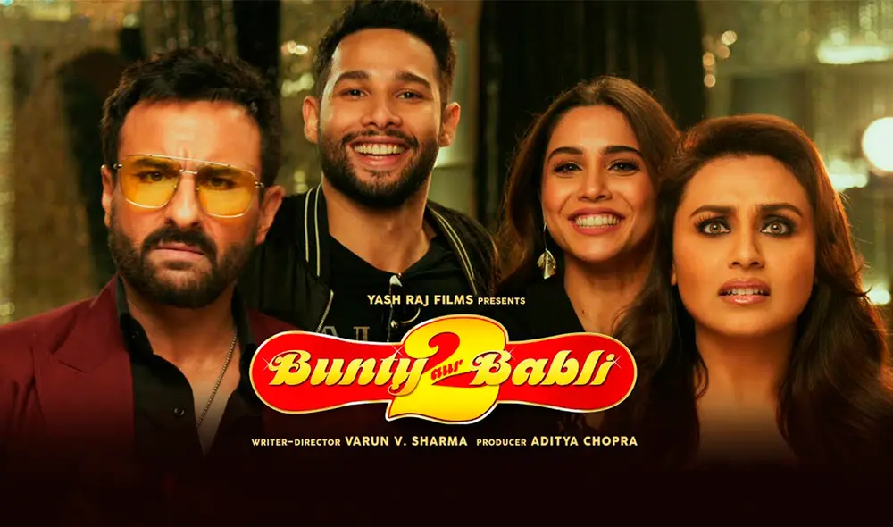 Bunty aur Babli: secuela iba a estrenarse en 2020, pero la producción se retrasó debido a la pandemia. Foto: YRF