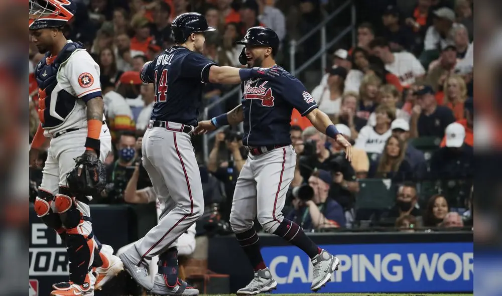 Atlanta Braves gana a Houston Astros por la Serie Mundial 2021. Foto: MLB Atlanta Braves gana a Houston Astros por la Serie Mundial 2021. Foto: MLB