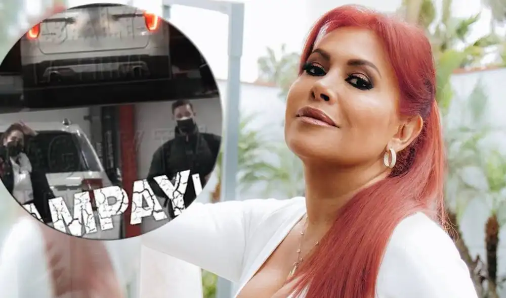 Magaly Medina no dudó en defender su trabajo y el de sus reporteros. Foto: captura ATV Magaly Medina no dudó en defender su trabajo y el de sus reporteros. Foto: captura ATV