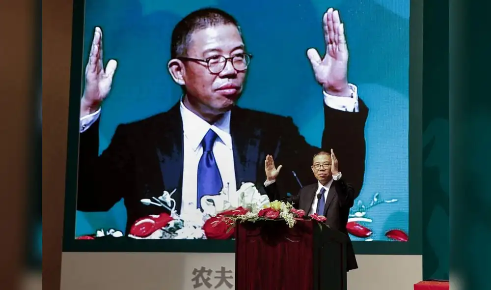 Zhong vio su riqueza crecer luego de comenzaran a cotizar en la bolsa sus empresas Nongfu Spring. Foto: AFP Zhong vio su riqueza crecer luego de comenzaran a cotizar en la bolsa sus empresas Nongfu Spring. Foto: AFP