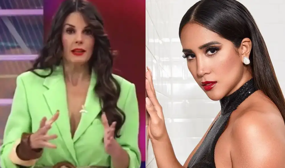 Rebeca Escribens se pronuncia sobre el nuevo comunicado de Melissa Paredes. Foto: composición/ captura de América TV/ Instagram