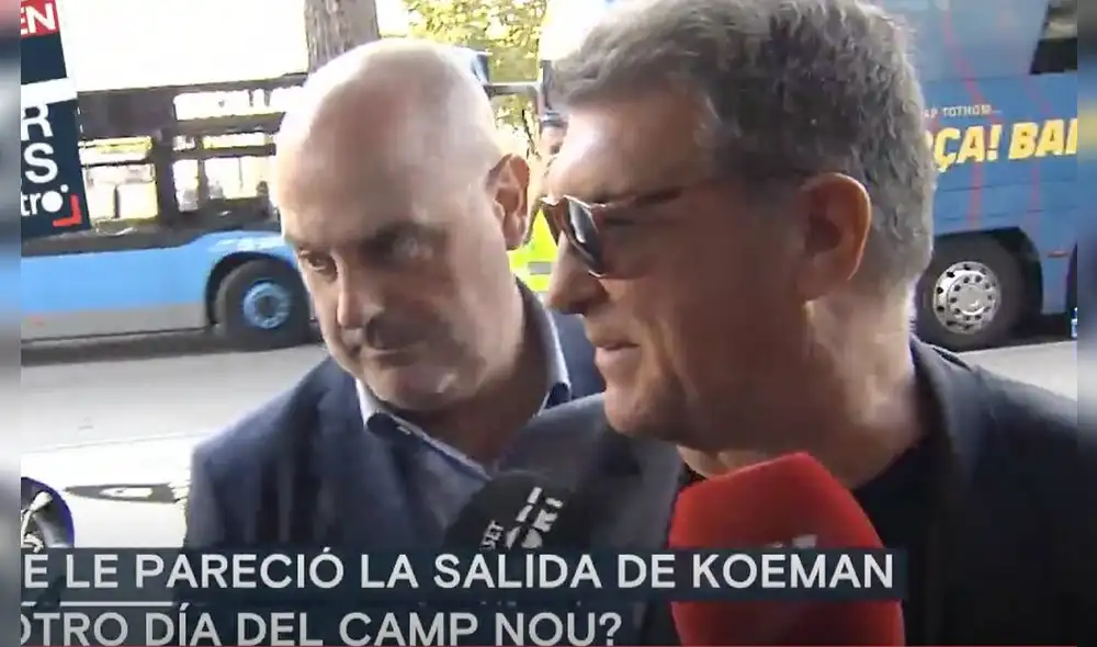 Joan Laporta asumió la presidencia del Barcelona tras la salida de Josep Maria Bartomeu. Foto: captura Sport