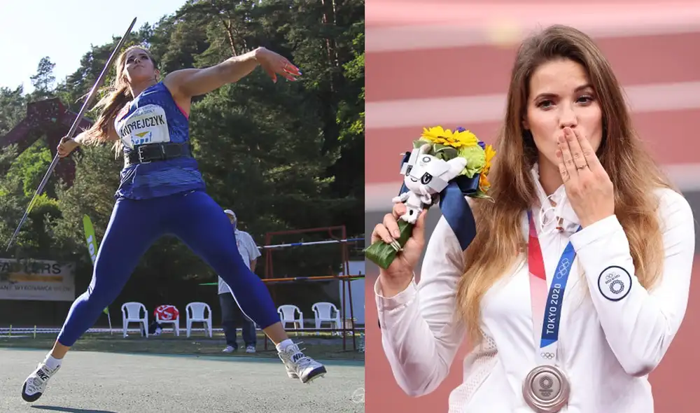 La Federación Europea de Atletismo reconoció el gesto de Andrejczyk y le otorgó el Community Award en el Golden Tracks por su gesto inspirador. Foto: Maria Magdalena Andrejczyk/Facebook