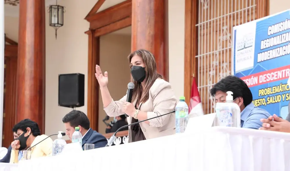 Congresista Liberteña indicó que se debe atender las necesidades propuestas por las autoridades locales. Foto: Vicente Cortez