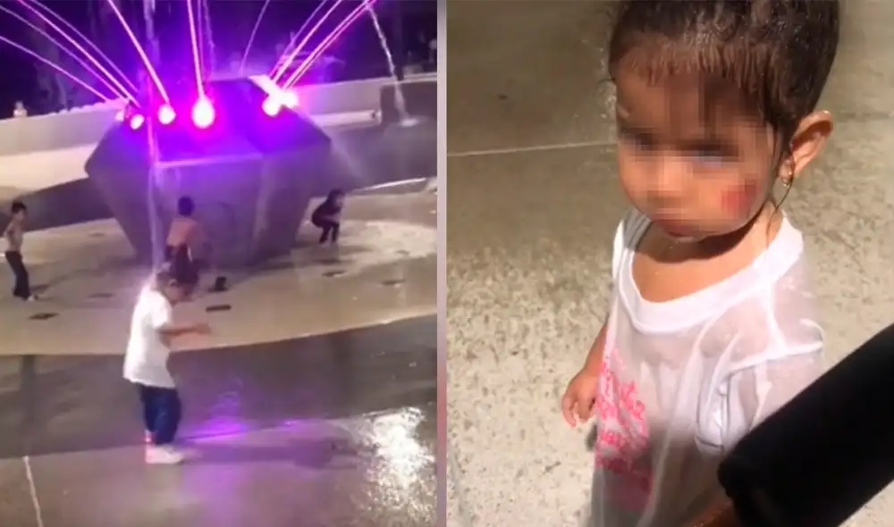 Una vez pasado el incidente, la menor pidió con enojo regresar a su casa. Foto: captura de TikTok