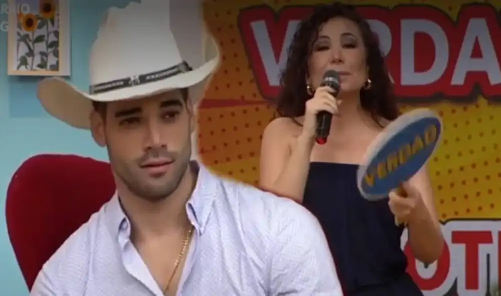 Guty Carrera llegó hace poco de México y se presentó en América hoy. Foto: captura América TV