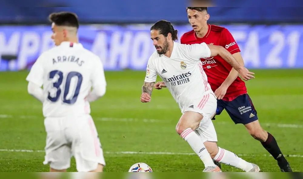 Para el enfrentamiento de hoy, Madrid no contará con Hazard ni Courtois. Foto: EFE