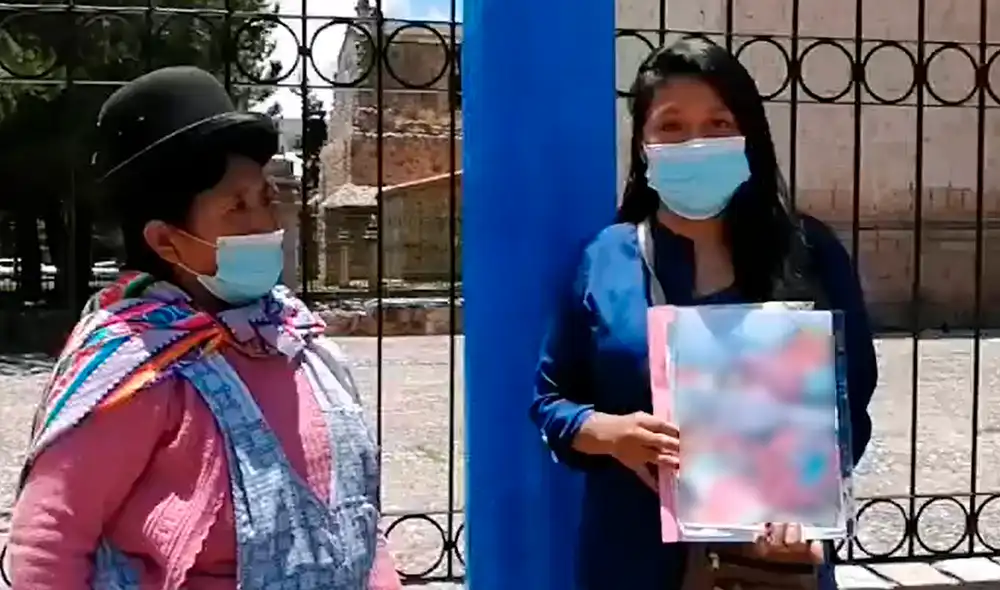 "Me da coraje que sus hijos mayores la hayan abandonado", lamentó la hermana de Judith. Foto: Sin Fronteras "Me da coraje que sus hijos mayores la hayan abandonado", lamentó la hermana de Judith. Foto: Sin Fronteras