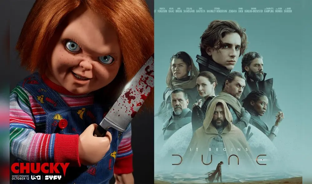 Actor que interpretó a Piter de Vries en Dune hace la voz de Chucky. Foto: composición/SYFY/Warner Bros. Actor que interpretó a Piter de Vries en Dune hace la voz de Chucky. Foto: composición/SYFY/Warner Bros.