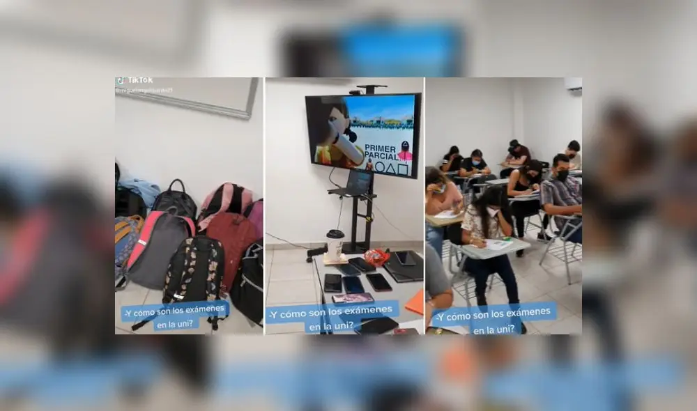 La divertida escena viene siendo difundida en redes sociales. Foto: captura de TikTok