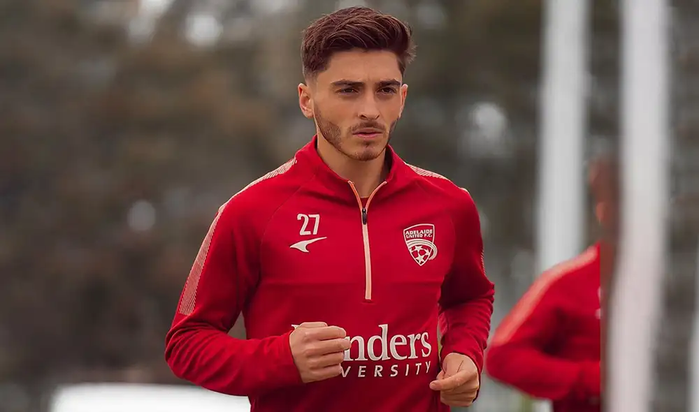 Cavallo actualmente juega en el Adelaide United, equipo de la liga australiana. Foto: Instagram / Josh Cavallo Cavallo actualmente juega en el Adelaide United, equipo de la liga australiana. Foto: Instagram / Josh Cavallo