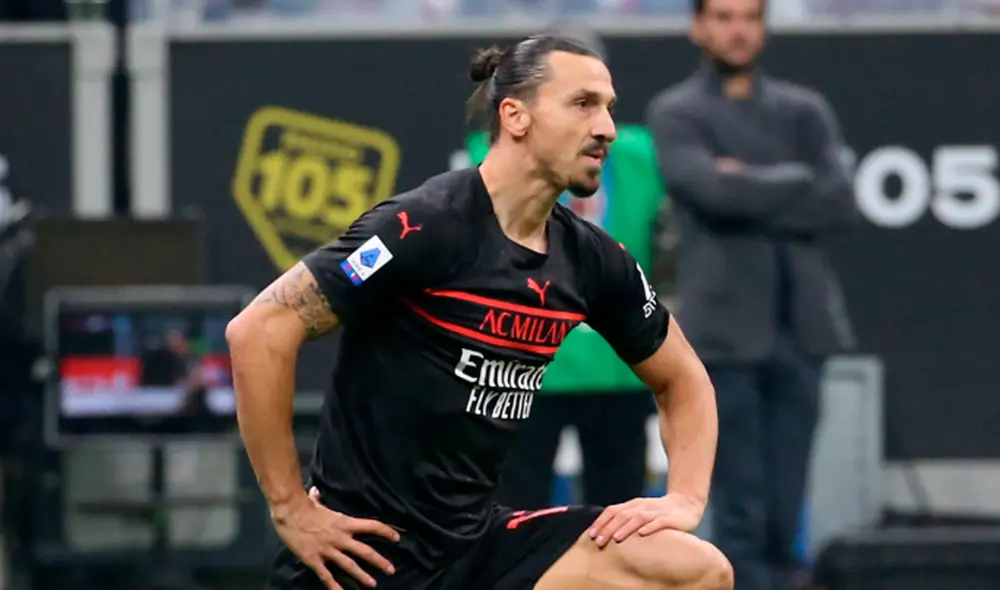 Zlatan Ibrahimovic juega en el Milan de la Serie A. Foto: EFE