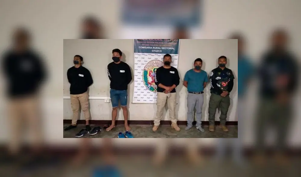 Serán encerrados en el penal de varones de Trujillo mientras duren las investigaciones. Foto: PNP