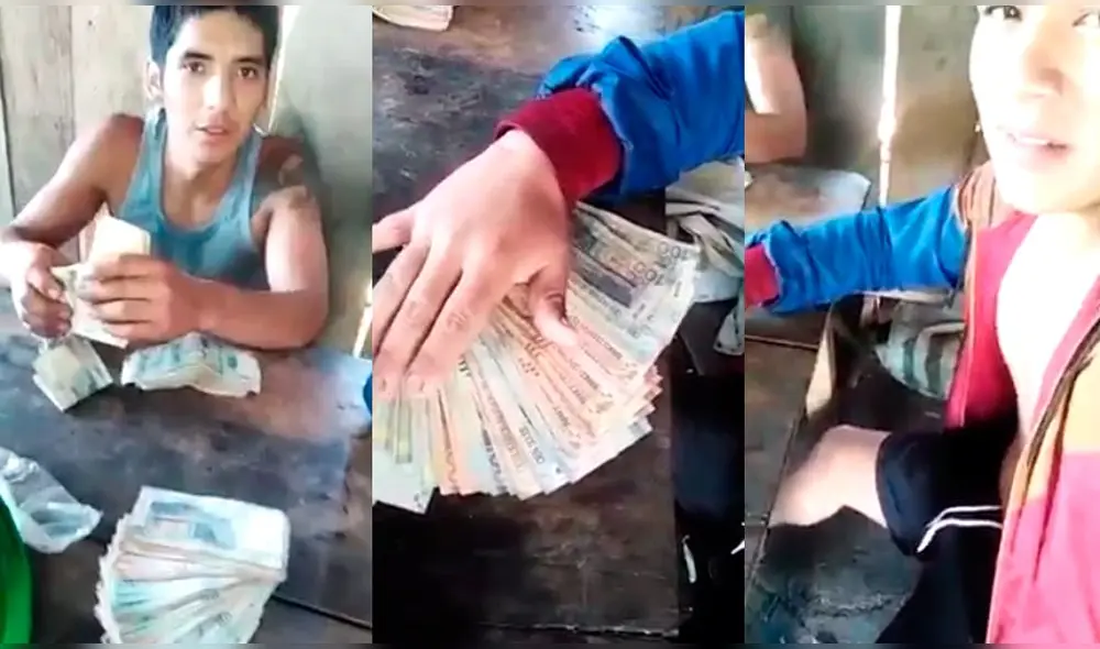 Ronderos habrían aprehendido a los hampones. Foto: composición/captura de video/Leiter Ernesto Flores Burgos