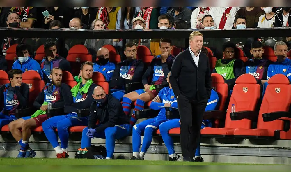 Ronald Koeman llegó en agosto de 2020 al FC Barcelona tras dejar la selección de Países Bajos. Foto: AFP