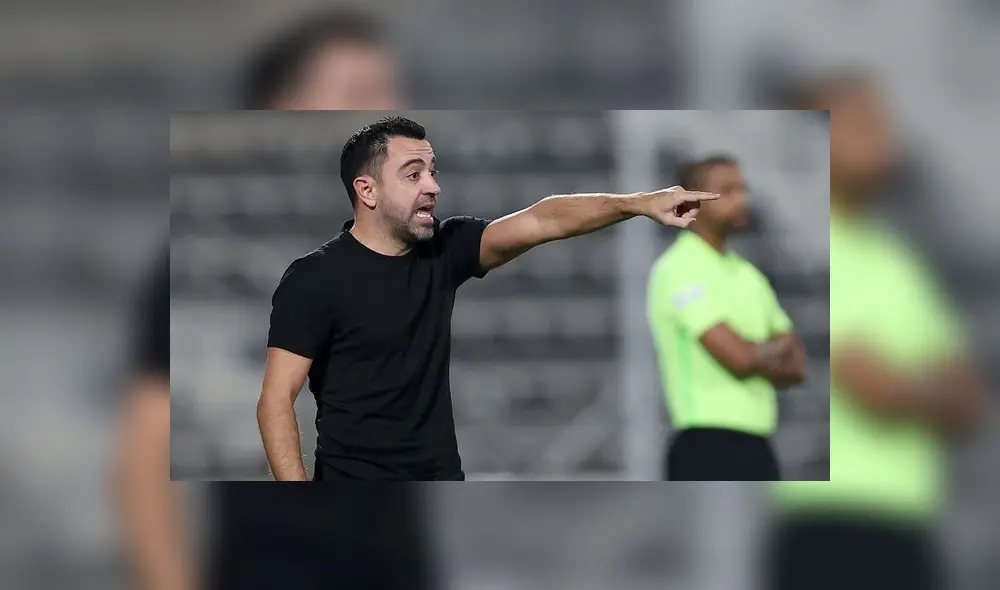 Xavi Hernández, entrenador del Al-Sadd, lleva 34 partidos invictos. Foto: Twitter Al-Sadd