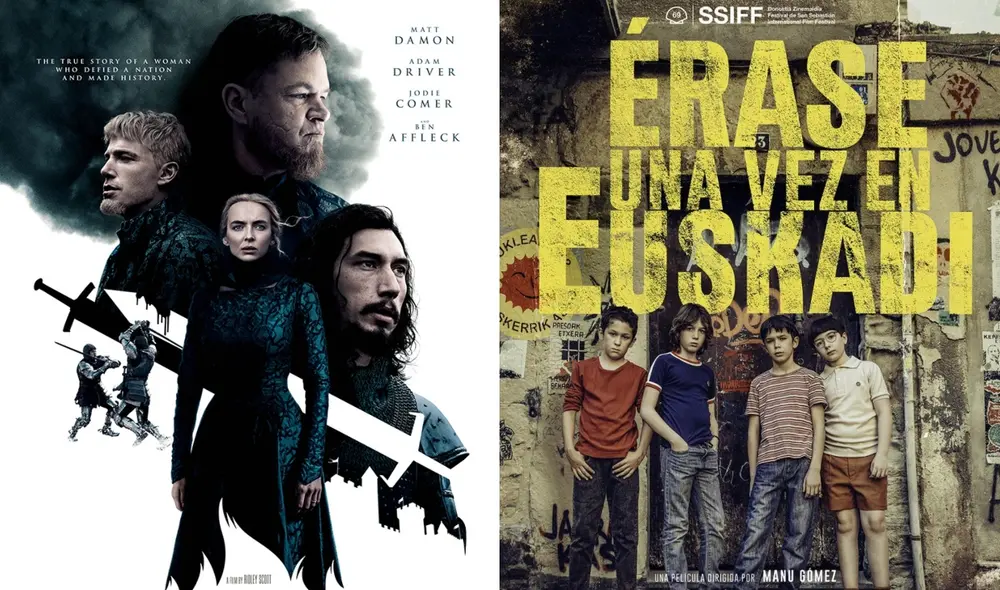 Adam Driver, Ben Affleck y Arón Piper son algunos de los actores que destacan en las cintas publicadas en los cines. Foto: composición LR