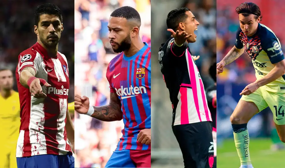 Partidos de hoy. Horarios y programación de este jueves 28 de octubre de 2021. Foto: composición AFP / EFE Partidos de hoy. Horarios y programación de este jueves 28 de octubre de 2021. Foto: composición AFP / EFE