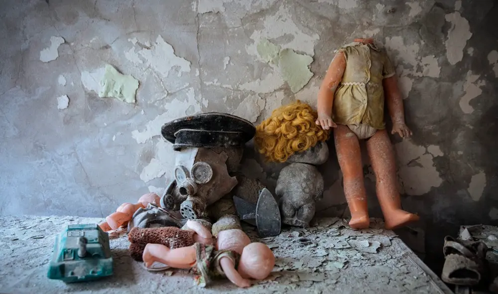 La tarde siguiente a la catástrofe, se evacuaron a cerca de 50.000 habitantes de Pripyat, la zona donde ocurrió la explosión en la planta nuclear de Chernobyl. Foto: EFE. La tarde siguiente a la catástrofe, se evacuaron a cerca de 50.000 habitantes de Pripyat, la zona donde ocurrió la explosión en la planta nuclear de Chernobyl. Foto: EFE.