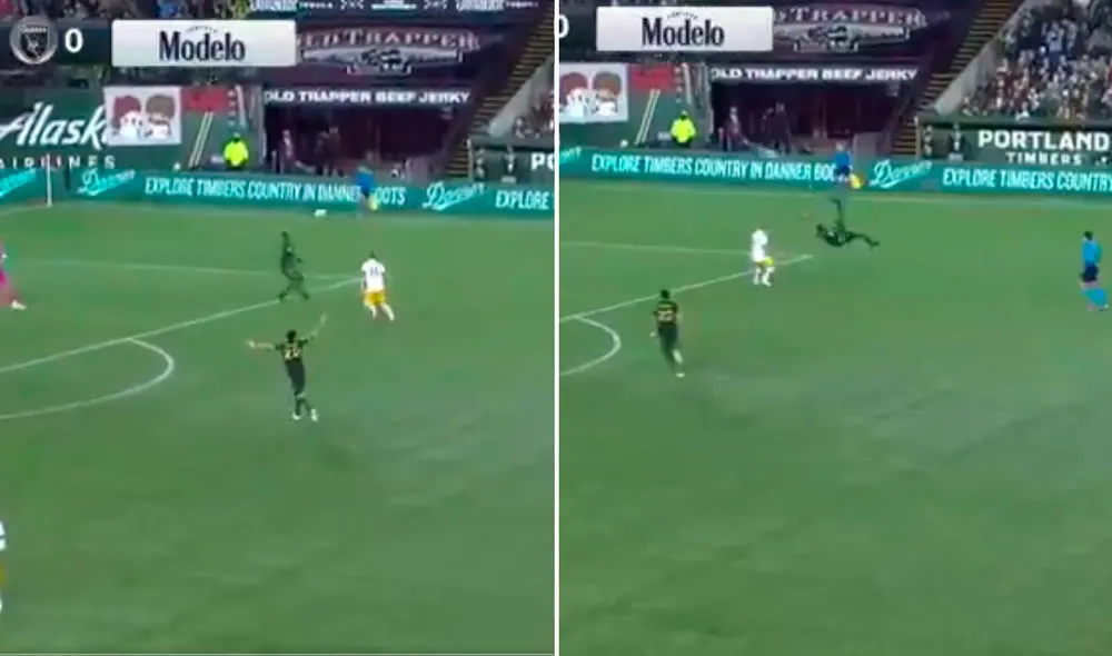 Golazo de 'chalaca' de Dairon Asprilla sorprende en la MLS. Foto: SportsCenter