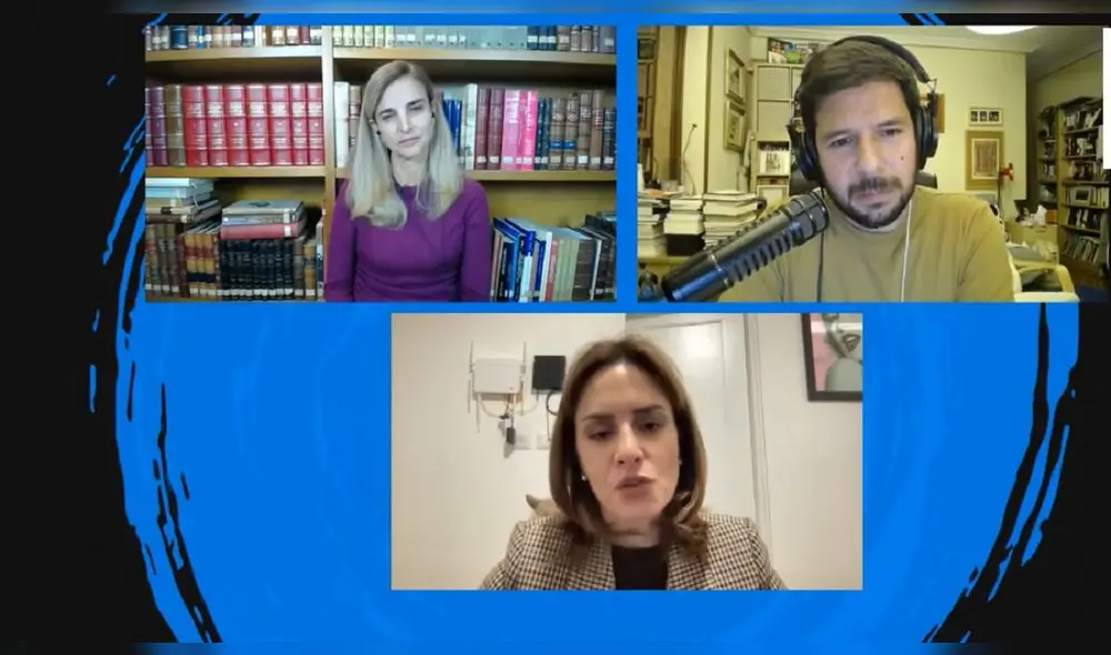 En otro momento, Huertas consideró que el despido de Clara Elvira Ospina fue "por un tema político". Foto: captura Youtube