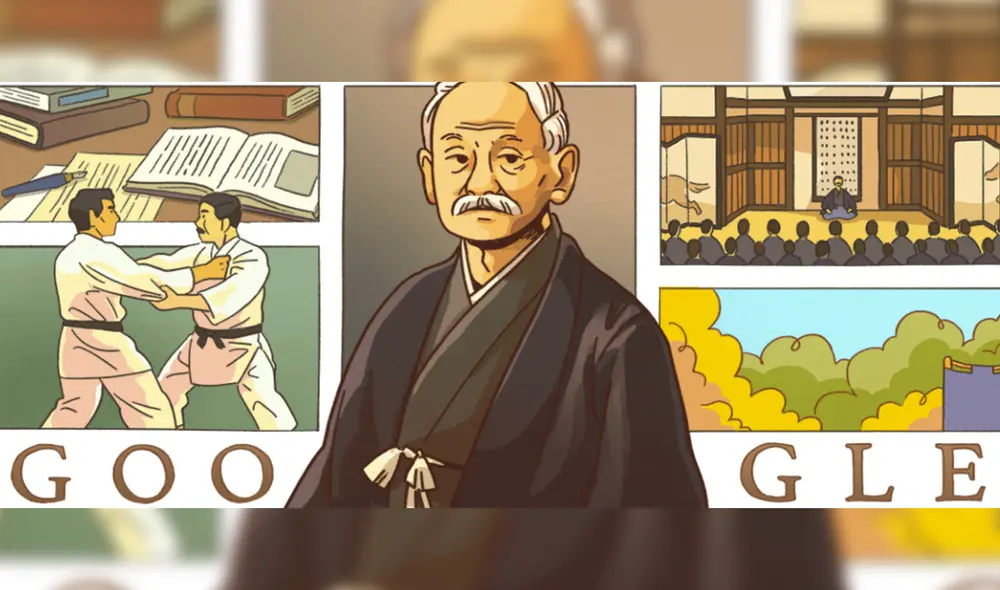Google conmemora el natalicio número 161 del japonés Jigoro Kano. Foto: captura Google Google conmemora el natalicio número 161 del japonés Jigoro Kano. Foto: captura Google