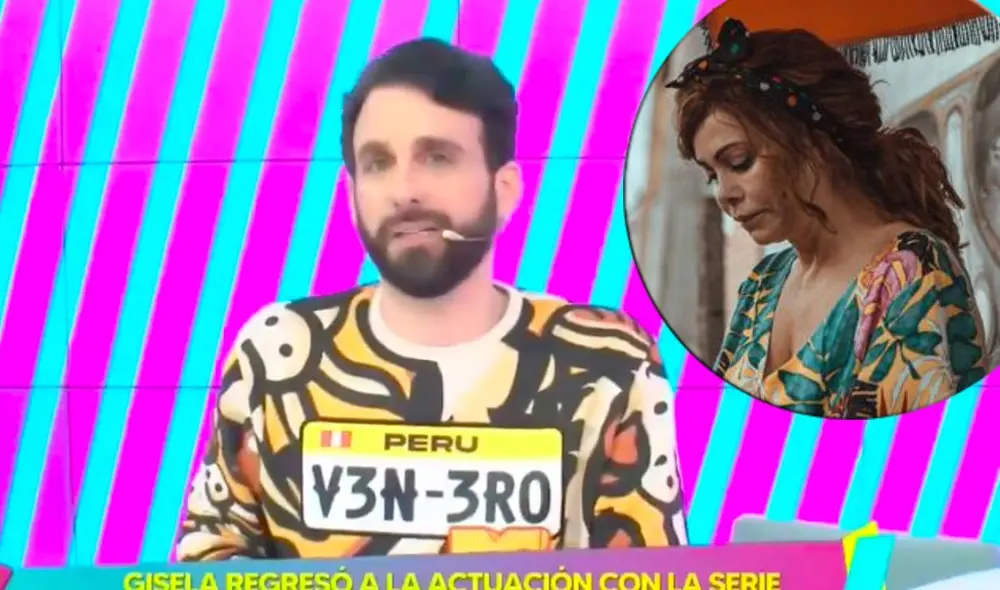 "Se supone que Gisela es el gancho, eso es lo que ella cree", dijo Rodrigo González sobre Llauca. Foto: composición Willax TV/Difusión "Se supone que Gisela es el gancho, eso es lo que ella cree", dijo Rodrigo González sobre Llauca. Foto: composición Willax TV/Difusión