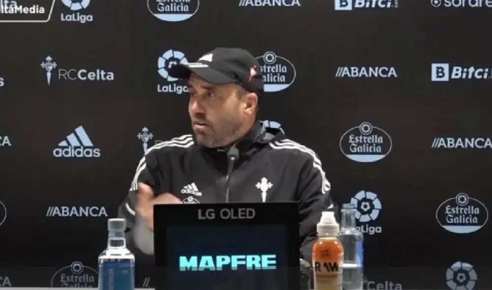 Eduardo Coudet afronta su segunda temporada con el Celta de Vigo. Foto: Prensa Celta de Vigo