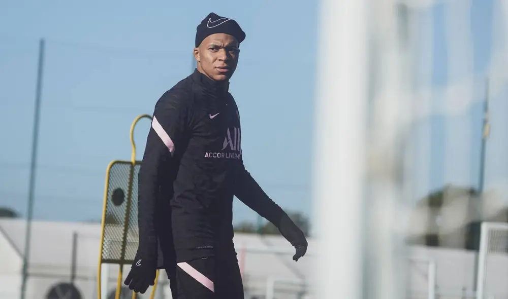 Mbappé jugó el clásico ante Marsella, ahora estará deberá ver el duelo entre el PSG vs. Lille desde las gradas. Foto: web PSG