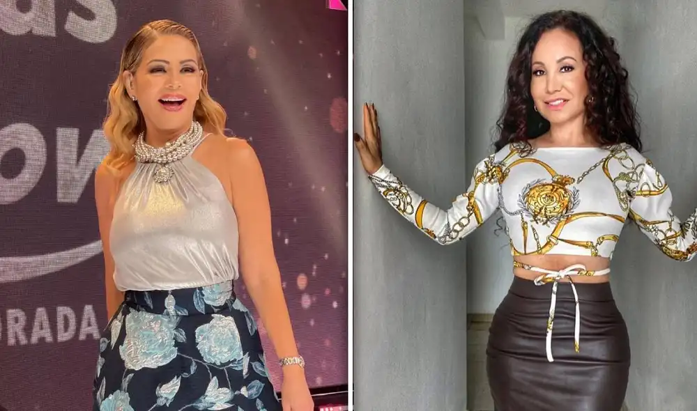 "No se estancó, sigue innovando y dando trabajo a muchísimas personas", dijo Janet Barboza sobre Gisela Valcárcel. Foto: composición Instagram