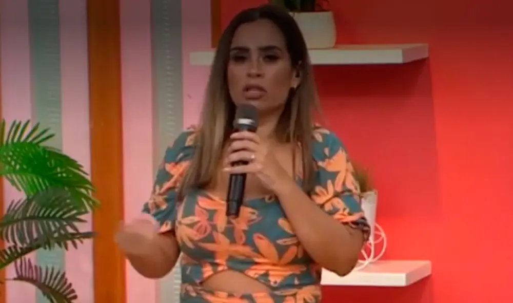 Compañeros del programa le recordaron a Ethel Pozo las palabras que le dijo Lizbeth Cueva a Melissa Paredes cuando confesó no sentir celos por su esposo. Foto: Captura América TV. Compañeros del programa le recordaron a Ethel Pozo las palabras que le dijo Lizbeth Cueva a Melissa Paredes cuando confesó no sentir celos por su esposo. Foto: Captura América TV.