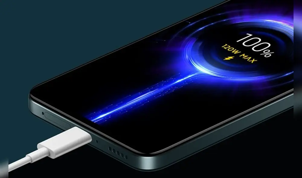 El Redmi Note 11 Pro+ tiene carga rápida de 120 W. Foto: Xiaomi