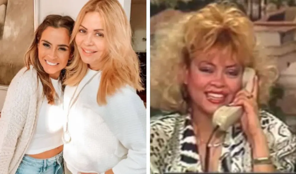 Ethel Pozo se mostró orgullosa por la trayectoria de su madre en la pantalla chica. Foto: Ethel Pozo - Instagram / captura de YouTube