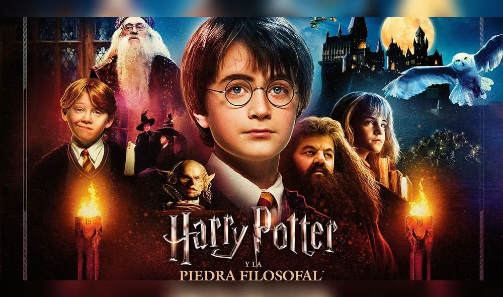 Harry Potter y la piedra filosofal se estrenó en noviembre de 2001. Foto: Warner Bros.