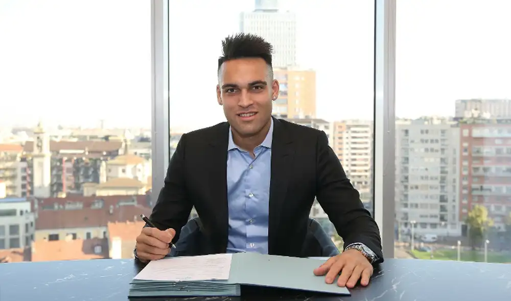 Lautaro Martínez llegó en 2018 al Inter. Foto: Inter de Milán