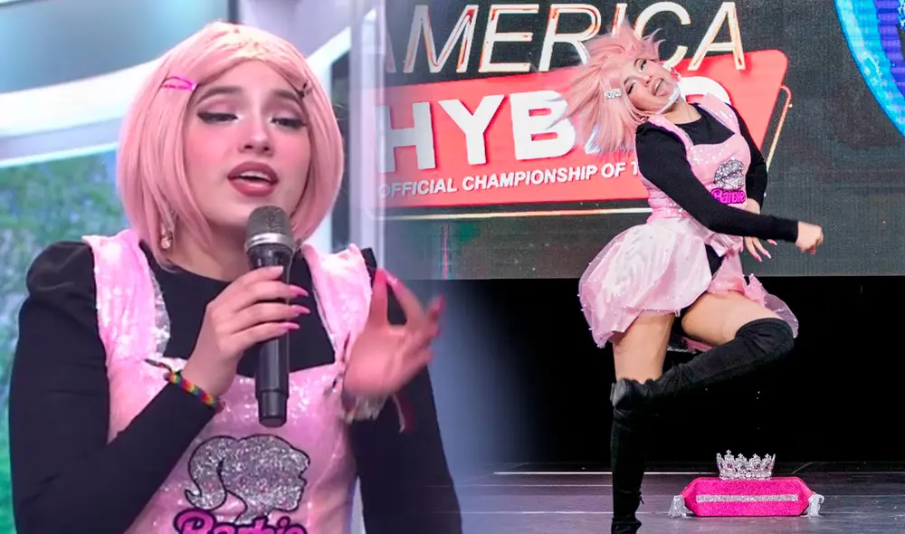 La joven bailarina Alondra Huarac se mostró orgullosa de ganar la competencia internacional. Foto: composición/All dance international/Instagram/Captura América TV La joven bailarina Alondra Huarac se mostró orgullosa de ganar la competencia internacional. Foto: composición/All dance international/Instagram/Captura América TV