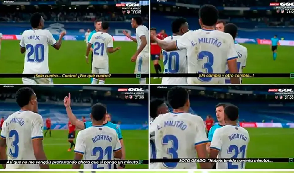 Real Madrid se encuentra segundo en LaLiga con 21 puntos. Foto: captura Gol Real Madrid se encuentra segundo en LaLiga con 21 puntos. Foto: captura Gol