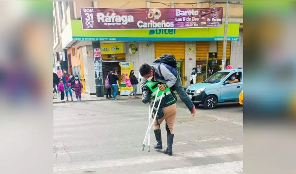 Internautas tuvieron calificativos positivos para la acción. Foto: PNP